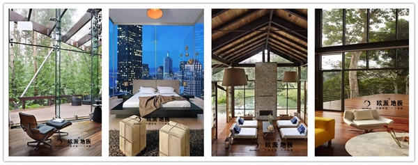 落地窗和木地板的結(jié)合！