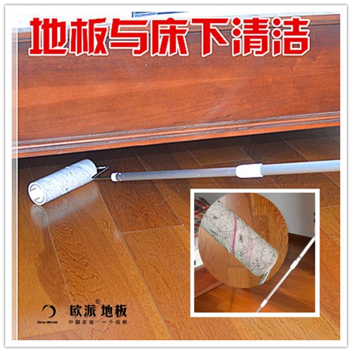 清理地板上的頭發(fā)，這效果...